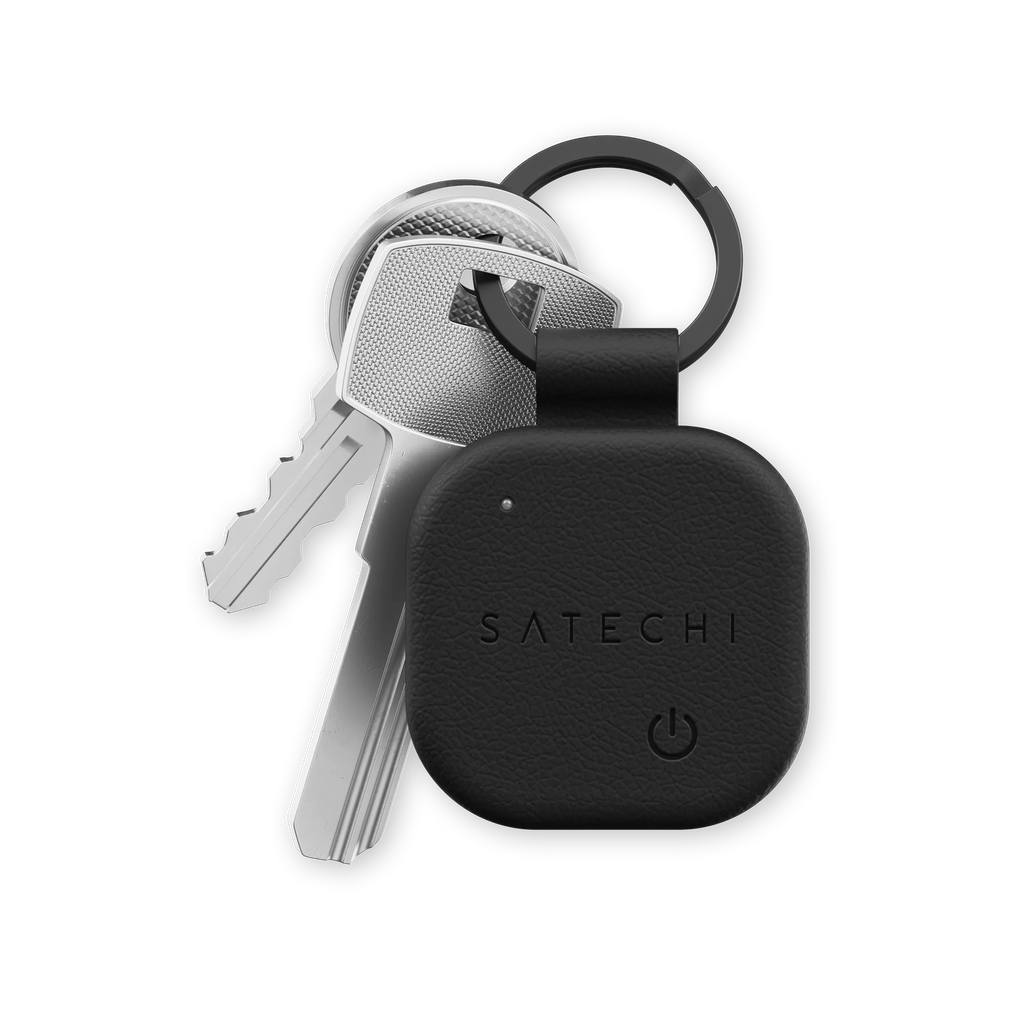 [ST-LKCFK] Vegan-Leather FindAll™ Keychain (Black)