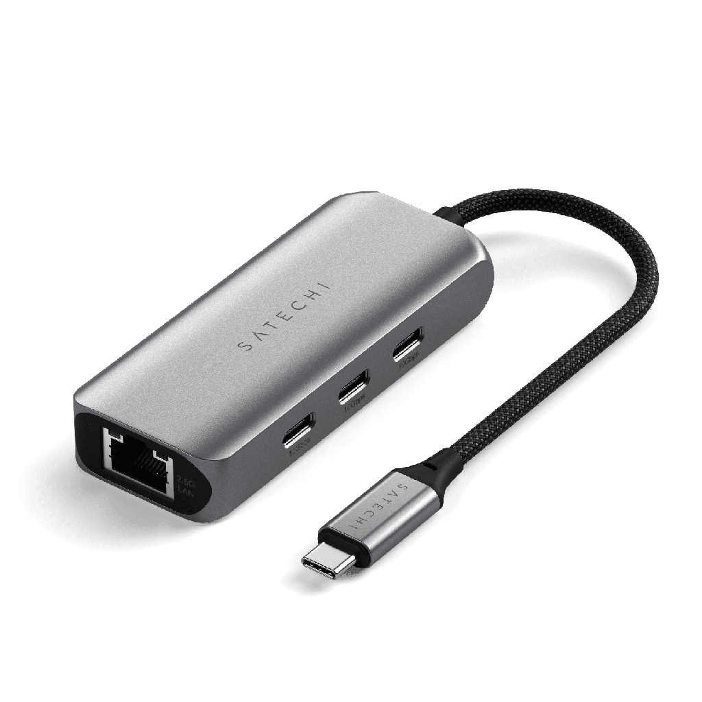 [ST-H3C25EM] 4-In-1 USB-C Hub With 2.5 Gigabit Ethernet