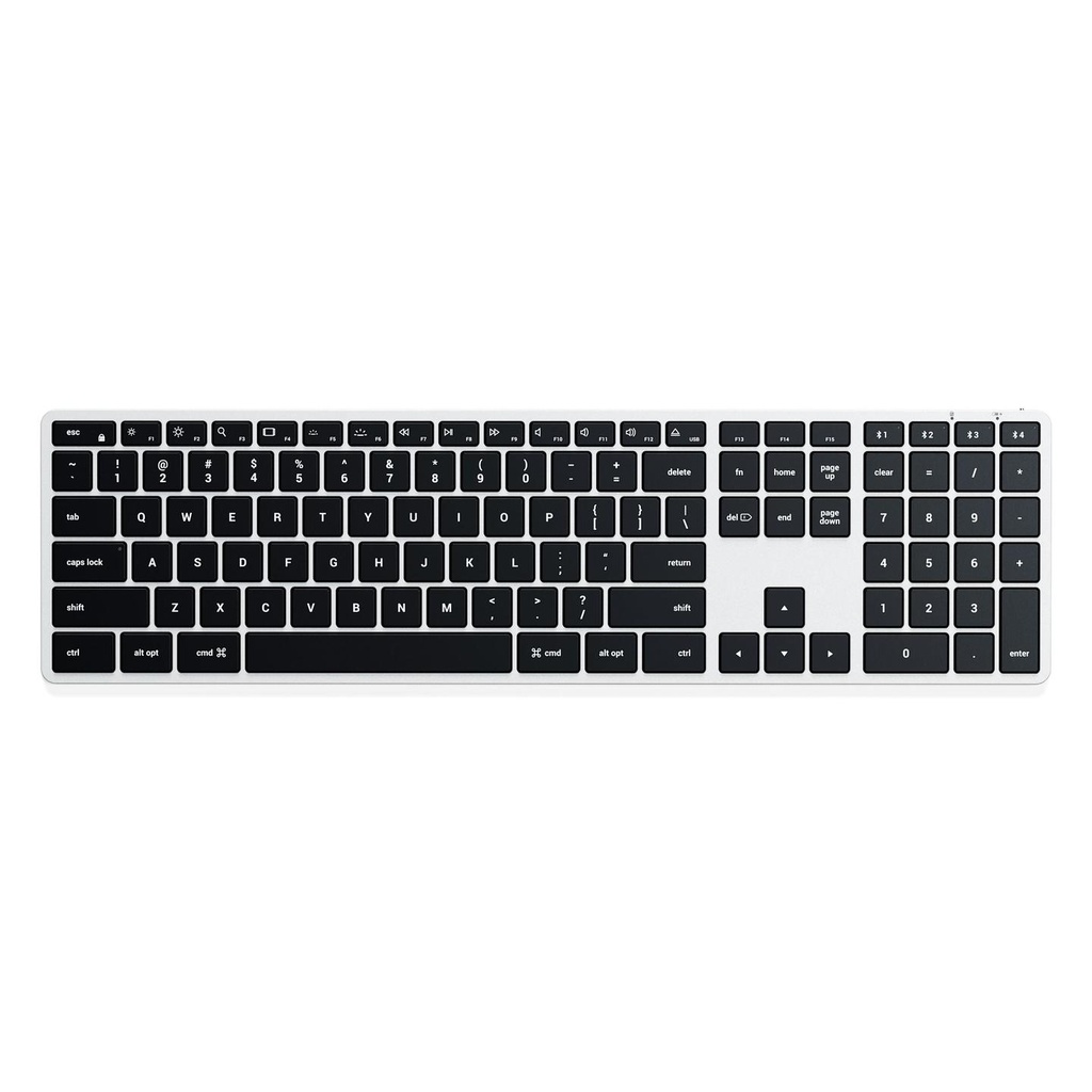 [ST-BTSX3S] Slim X3 Bluetooth Backlit Keyboard (Silver)