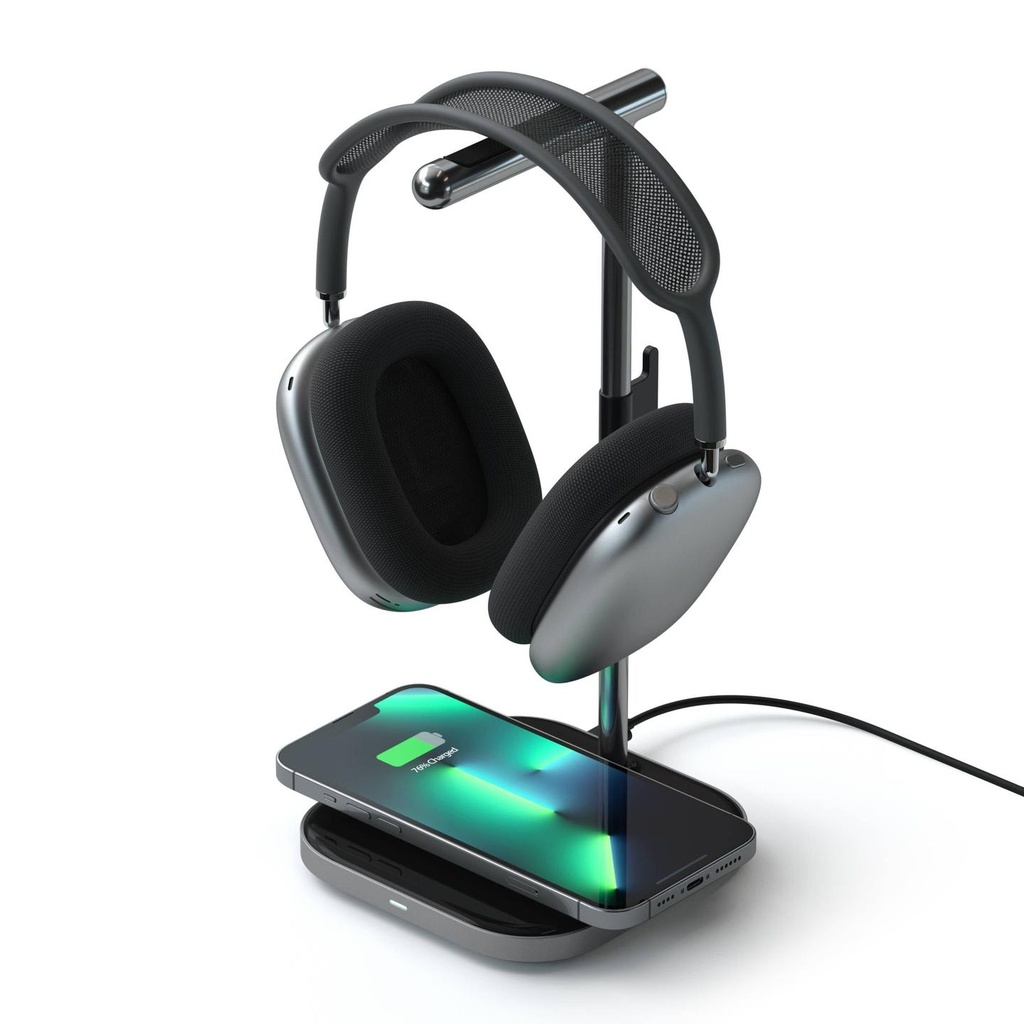 [ST-UCHSMCM] 2-in-1 Headphone Stand with Wireless Charger