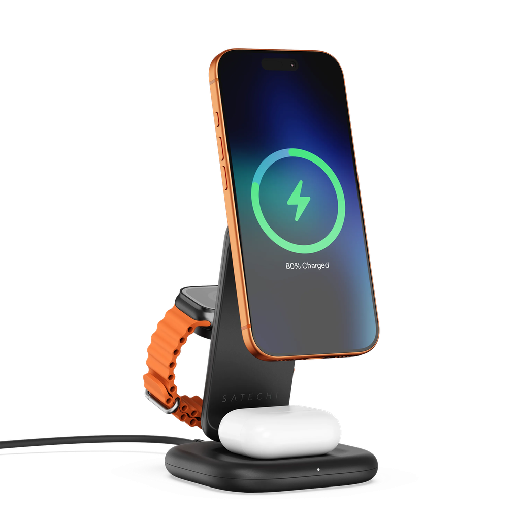 [ST-Q25F31C-EA] 3-in-1 Foldable Wireless Charging Stand with Qi2 25W