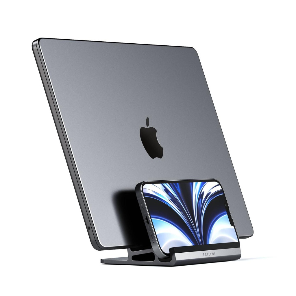 Dual Vertical Laptop Stand