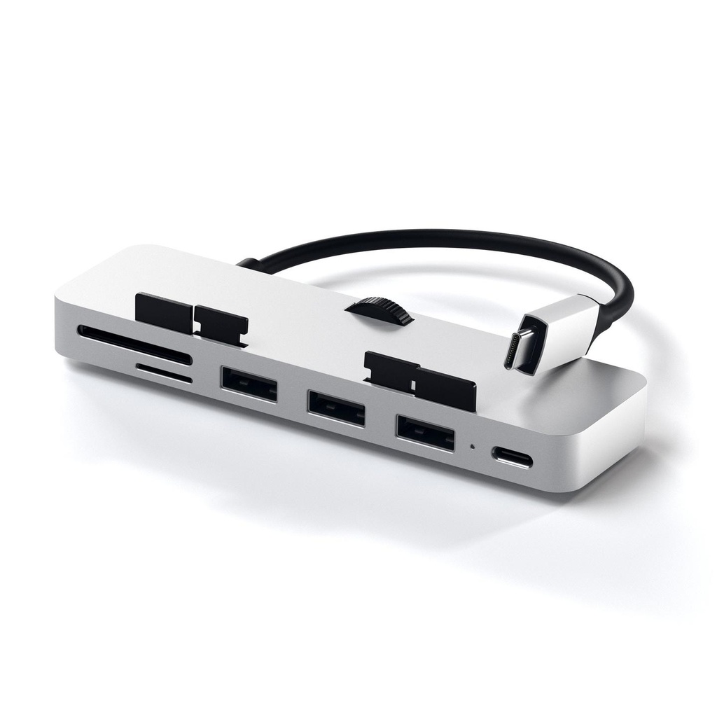[ST-TCIMHS] Aluminum Type-C Clamp Hub Pro (Silver)