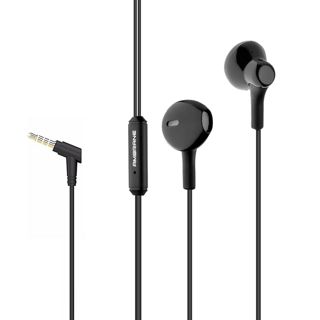 [EP-21-BLK] EP-21 Wired Earphones (Black)