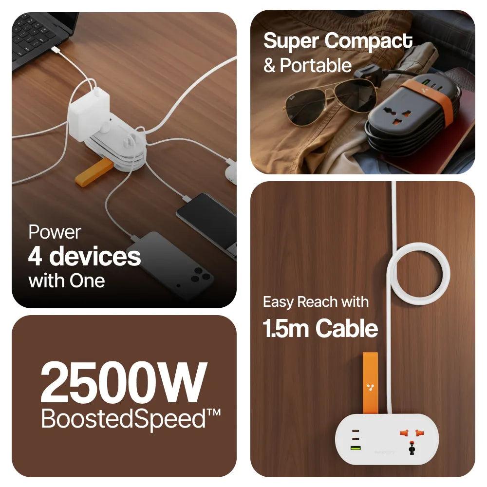[SMARTSTRIP-3-BLACK] SmartStrip 3 (Black)