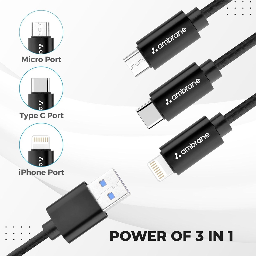 Trio 3 in 1 Cable