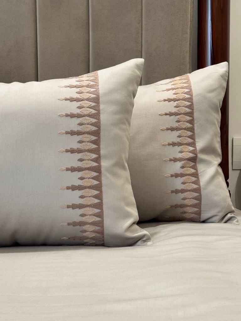 1000TC Cotton Rich Ivy Beige Syona Bedsheet Set