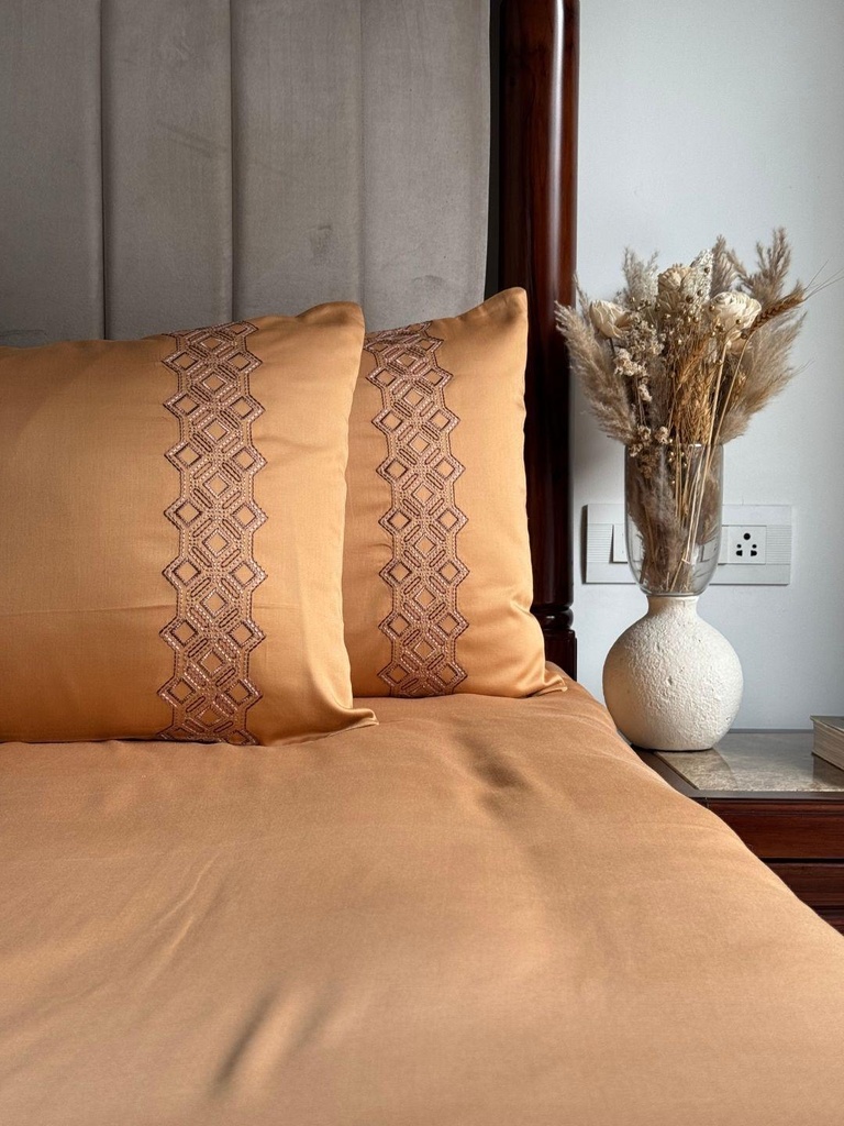 Cora Honey Mustard Dreams Bedsheet Set