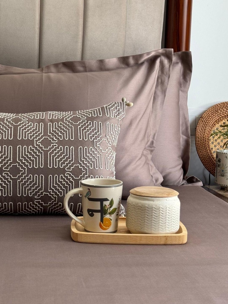 Madrid Taupe Treasure Bedsheet Set