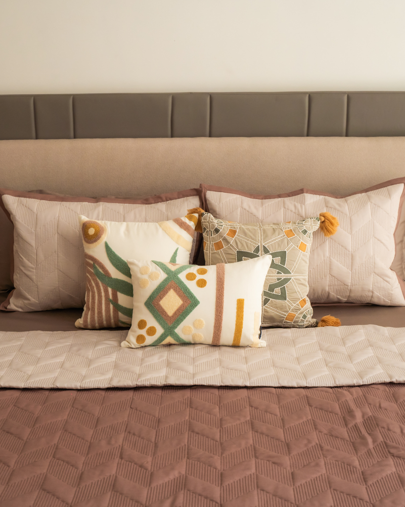 [SA#TR013-ASTOR-BRIV] Astor Brandy Rose And Ivory Cotton Rich Trousseau Set (10 PC Set) (Ivory)