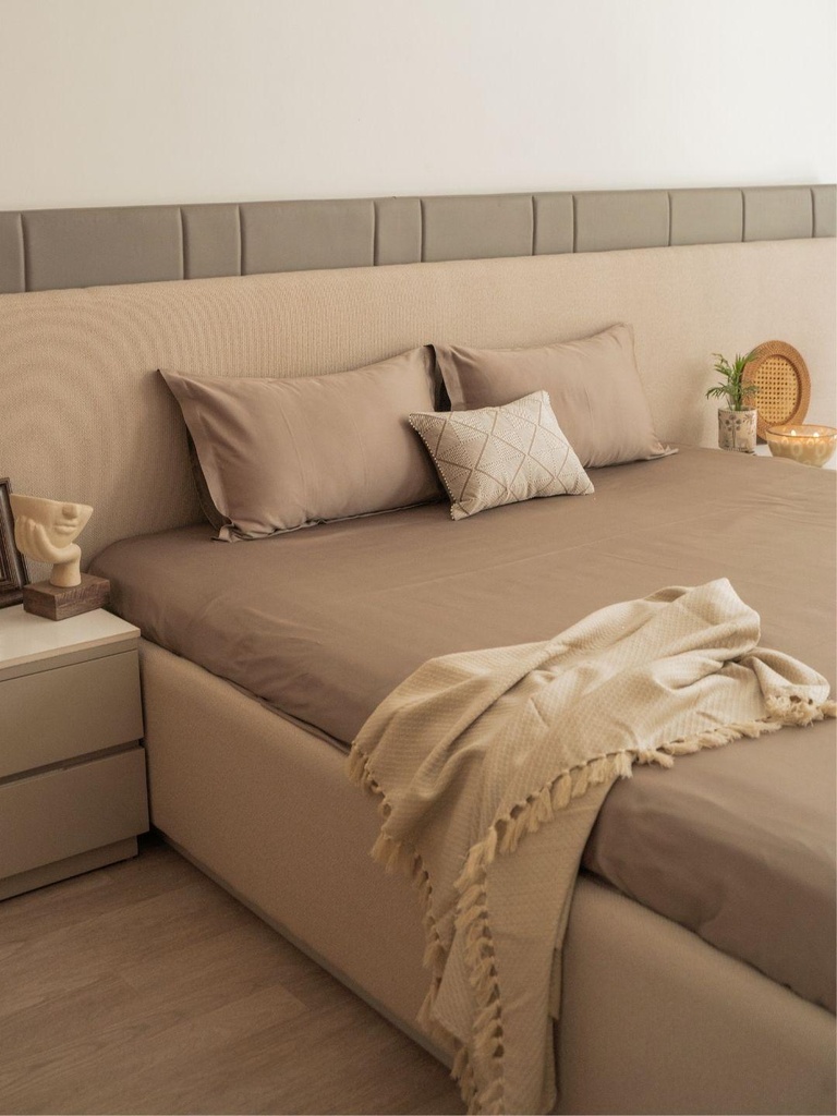 Cascade Mocha Treasure Bedsheet Set
