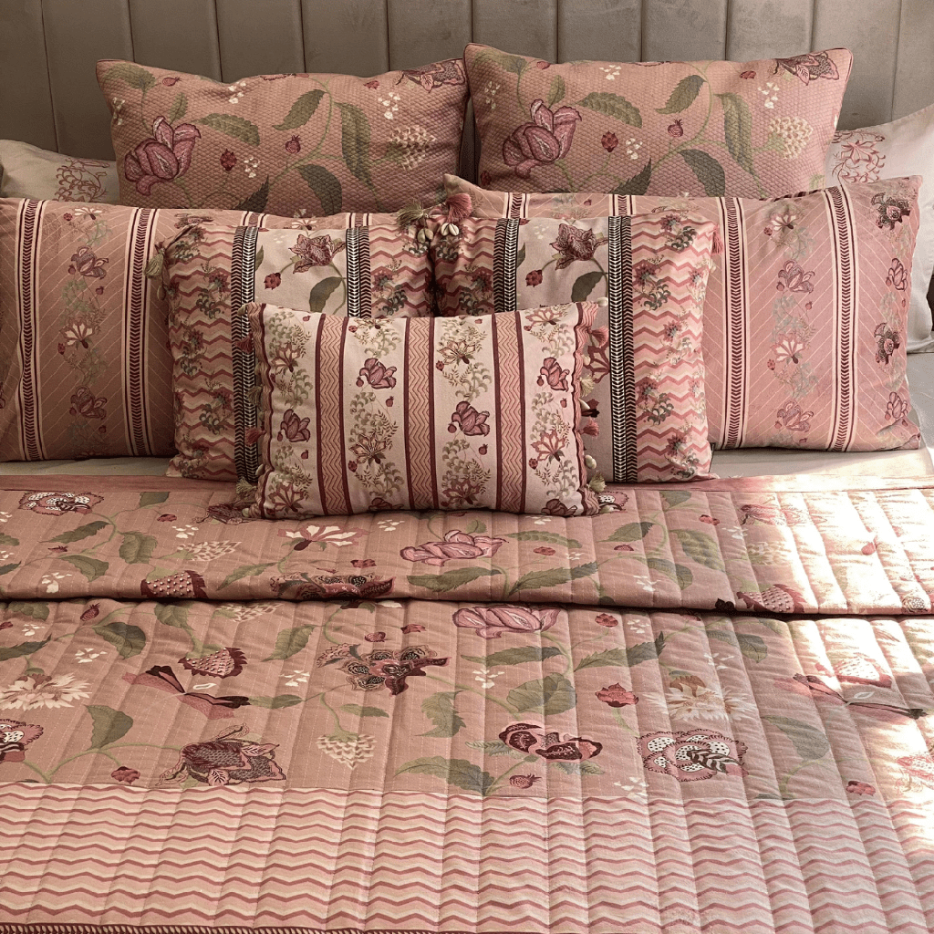 [SA#TRO-GUL-BLUSH] Gulzar Blush Trousseau Set (15 PC Set)