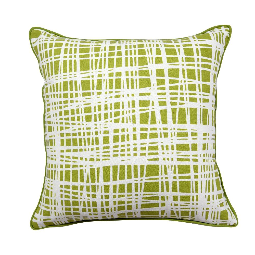 Sadyaska Indefinite Lined Geometric Pattern Cushion Cover 16"X16" Casement Cotton Printed Cushion Cover