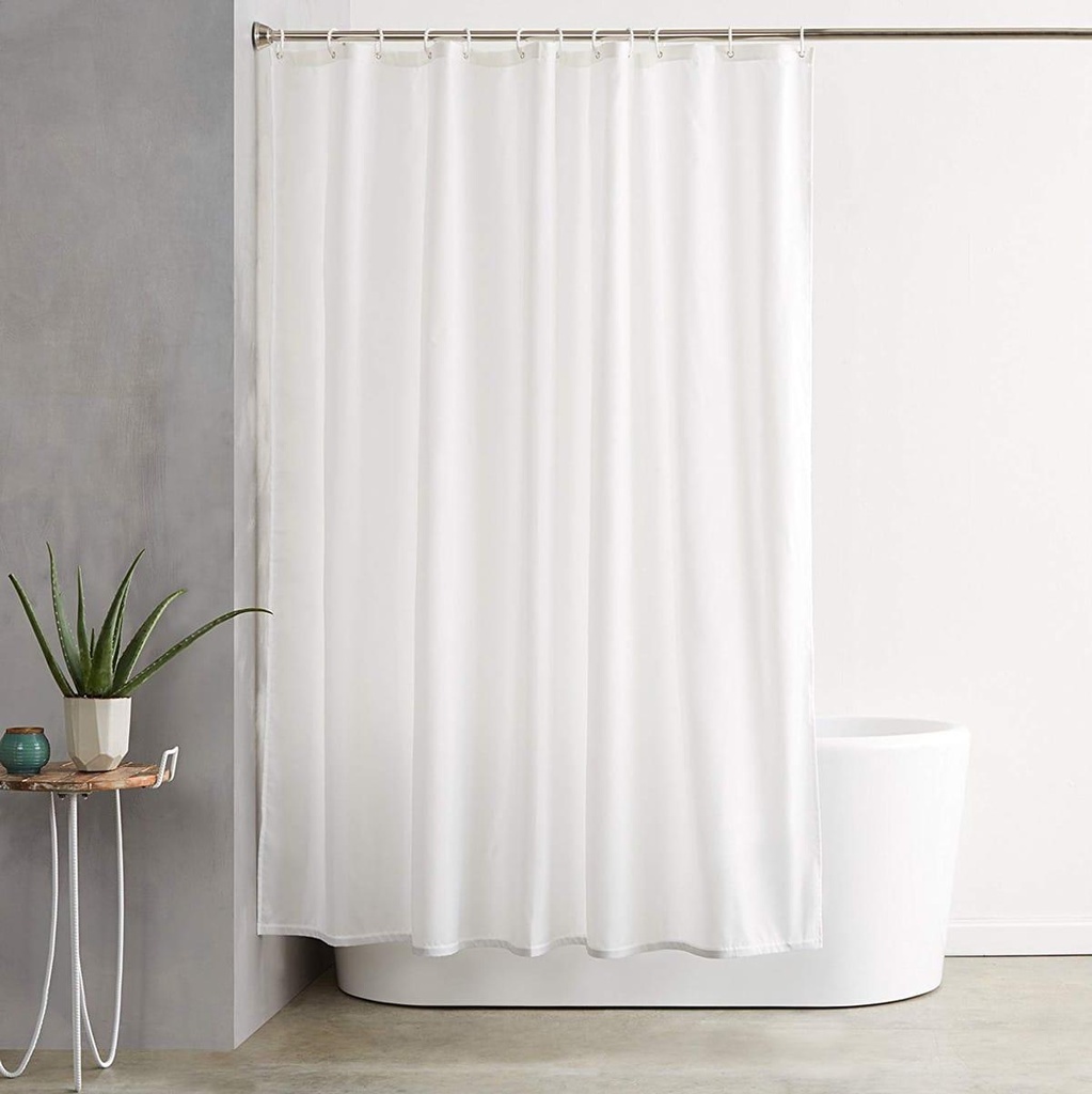 White Shower Curtain
