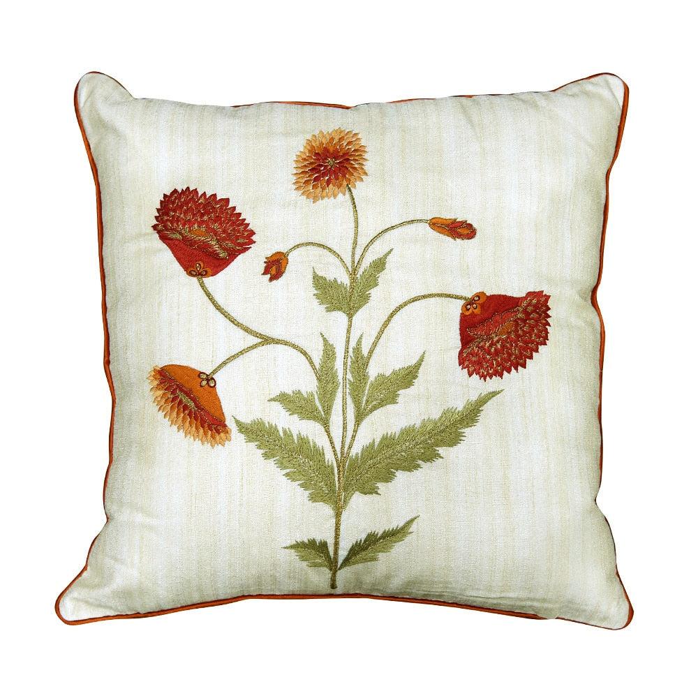 Silk Dupion Cushion Cover Home Décor Patio Sofa Chair Cushion Cover 16x16…